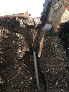 New Water Main Winchester AFriend Drainage Services Andover Basingstoke Eastleigh Portsmouth Southampton Guildford Winchester Hampshire Surrey